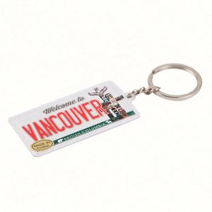 <b>Custom</b> Blank Metal Keyring Vintage Tinplate <b>Keychain</b> for Promotion - Product Image 6