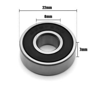 <span class=keywords><strong>Roulement</strong></span> à billes à gorge profonde en acier chromé de haute précision 8x22x7mm 608 2RS, étanche à l'huile, faible bruit, longue durée de vie, pour moteur de vélo - Product Image 3