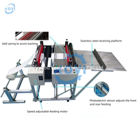 Machine de découpe verticale professionnelle pour cuir, fibre de carbone et tissus non tissés