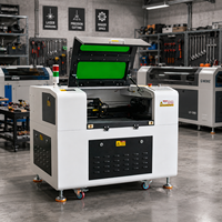 Máquina de Grabado Láser de CO2 de Alta Precisión 7050 con Control Ruida para Piedra, Madera y Materiales No Metálicos, Incluido Cristal, Compatible con DXF/PLT
