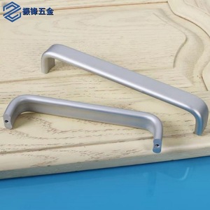Aluminum Alloy T-Shaped Cabinet Handle <b>Black</b> Silver Wardrobe Door Hardware Minimalist Design Durable Furniture Handle - Product Image 2