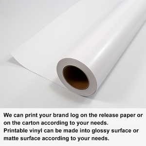 Glossy Matte White Eco Solvent Printing PVC Waterproof Soft <strong>Adhesive</strong> Car <strong>Vinyl</strong> Sticker <strong>Roll</strong> 50m - Product Image 3