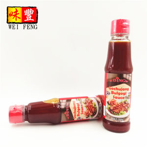 Salsa barbecue coreana al peperoncino piccante certificato BRC salsa <span class=keywords><strong>Gochujang</strong></span> Bulgogi - Product Image 1