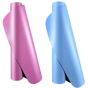 Chất lượng cao Thiết yếu PU Yoga mat 183cm dài thiên nhiên cao su tập thể dục và chăm sóc sức khỏe thảm yoga cho tăng cường tập luyện