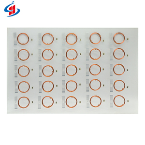 Có thể ghi lại 13.56MHz thụ động NFC ntag 213/215/216 Mifare 1K RFID Inlay RFID thẻ PVC tờ - Product Image 3