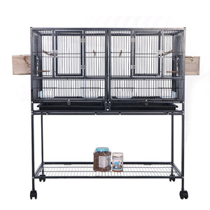 Jaula de Cría para Loros de Seis Compartimentos, Jaula Grande de Lujo de Una Sola Capa, Jaula de Alambre de Acero de Bajo Contenido de Carbono para Pájaros, Venta al Por Mayor de Fábrica - Product Image 1
