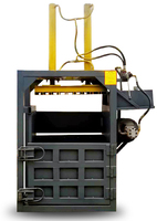 Presse à balles hydraulique verticale pour le compactage haute densité des déchets de papier, compacteur de carton, économe en énergie, poussée horizontale automatique