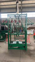 Machine à pneus robuste triple et double pour pneus de camion, presses hydrauliques