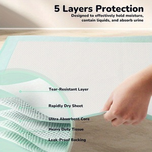 Nouveaux tapis d'entraînement pour chiots et chiens, imperméables, jetables, en fibres, de différentes tailles, très demandés - Product Image 3