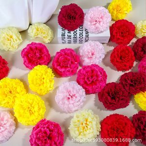 Artificial Peony <b>Flower</b> Head 11cm Single Branch For Wedding <b>Decoration</b> DIY <b>Wall</b> Art - Product Image 3