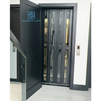 Nouvel Ascenseur de Villa Hydraulique à Mât Vertical de Luxe, pour 2 à 5 Étages, Personnalisé pour Résidence Privée, Haute Sécurité, Origine Chine
