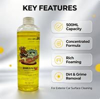Shampoo pour lavage de voiture aux agrumes, pH neutre, savon à la mousse de neige, liquide concentré, nettoyant pour le detailing, dégraissant, brillance élevée, professionnel