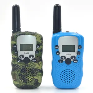 SUNJET-walkie-talkie 2021 de largo alcance, Radio bidireccional de 22 canales, 3Km, para niños