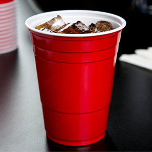 Tasse de fête rouge 9oz 12oz 16oz 24oz 34oz | Tasses à boire de bière en plastique jetables pour événements et fêtes - Product Image 3