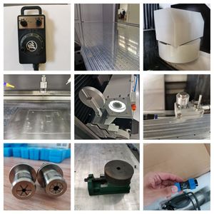 Máquina CNC de alta precisión de 5.5kW para grabado de sellos de hielo y sellos <span class=keywords><strong>Hambur</strong></span> con motor y bomba - Product Image 5