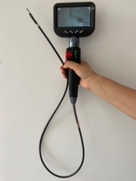 Boroscopio Industrial con Campo de Visión de 100°, Pantalla IPS de 5 Pulgadas, Cable de 1.5 Metros, Clasificación IP67, Zoom 5X, Iluminación LED, Compatible con Android/iOS, 4 Horas de Duración