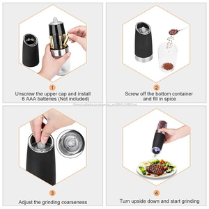 Offre Spéciale <span class=keywords><strong>Électrique</strong></span> <span class=keywords><strong>pas</strong></span> <span class=keywords><strong>cher</strong></span> Électronique Automatique <span class=keywords><strong>Moulin</strong></span> <span class=keywords><strong>À</strong></span> <span class=keywords><strong>Poivre</strong></span> <span class=keywords><strong>moulin</strong></span> <span class=keywords><strong>à</strong></span> <span class=keywords><strong>Poivre</strong></span> Au Sel pour le restaurant de cuisine - Product Image 6