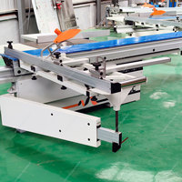 F45C meilleure scie à panneaux scie à table coulissante en bois avec levage automatique en option de différentes tailles