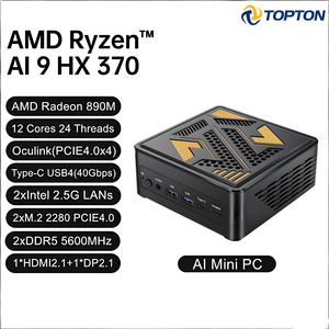 Mini PC Gamer Topton OcuLink con AMD Ryzen AI 9 HX 370 7 PRO 360 8845HS, USB4, 2x2.5G LAN, 2xPCIe4, Mini NUC, Windows 11, WiFi6E - Product Image 6