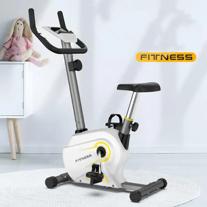Vélo <span class=keywords><strong>elliptique</strong></span> de spinning haut de gamme en acier durable, résistance magnétique, pliable, entraînement par courroie, conçu pour adolescents et <span class=keywords><strong>bureau</strong></span> - Product Image 1