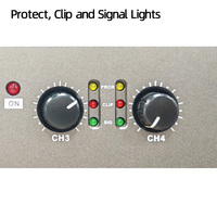 Sistem Suara Power Amplifier 4X200W dengan Layar T-4200 untuk KTV untuk Panggung untuk Teknik Audio dengan Performa Stabil