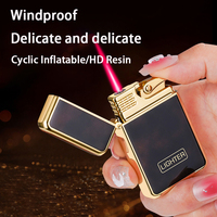 Briquet à gaz rechargeable classique DEBNAG 2025, coupe-vent, portable, durable, logo personnalisé, sécurité, nouveau, alliage de zinc pour fumer