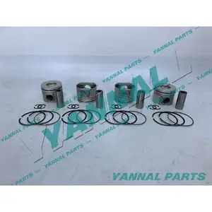 Nissan ZD30 motoru için halkalar ile Piston