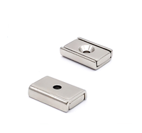 Lot de 12 aimants pour Pot rectangulaire en néodyme, blocs magnétiques pour Pot avec comptoir