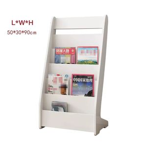 Exhibidor <span class=keywords><strong>de</strong></span> Revistas Personalizable, Duradero y Moderno con Superficie <span class=keywords><strong>de</strong></span> Melamina E0, Mueble <span class=keywords><strong>de</strong></span> Madera para Oficina Comercial, Escuela o <span class=keywords><strong>Biblioteca</strong></span> - Product Image 3