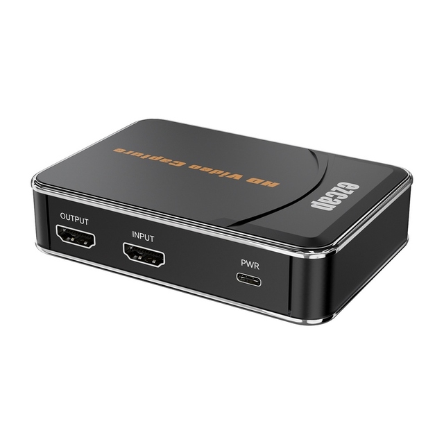 Ezcap280HD Video Capture Box 1080P HD Recording Box Audio Video Converter Support HD in & OUT MIC in Plug and Play
