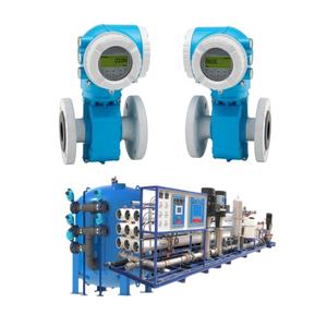 Équipement intégré de traitement de l'eau avec débitmètre électromagnétique Endress+Hauser Promag W400/W300/W500 et vanne à boisseau sphérique - Product Image 2