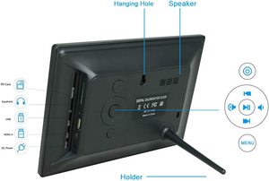 Desktop Wall Memory Loss Dementia Led Electric <strong>Digital</strong> Alarm <strong>Clock</strong> <strong>Day</strong> Calendar <strong>Clock</strong> 7 8 10 Inch for Elderly - Product Image 2
