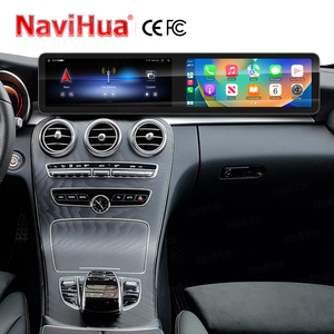 NaviHua pour Mercedes Benz C GLC A CLA GLA GLK CLS Classe E, écran double, nouveau design, unité centrale multimédia Android Carplay - Product Image 3