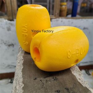 Yqe vàng 4x3 inch Float Dây Phao EVA3 đánh dấu câu cá phao Neo Phao cho Kayak Trail Dock - Product Image 3