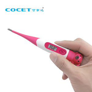 COCET Cartoon Cute Fever Thermometer Soft Head Flexible Tip Thermometer Medical Digital Oral Thermometer