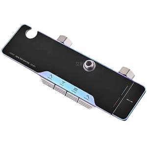 Juego de Ducha con Cabezal Cuadrado Tipo Lluvia, Acabado Cepillado, Prevención de Corrosión, Posición Oculta, Marca Privada para Baño - Product Image 5