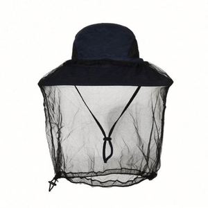 Sombrero de Montañismo Transpirable de Secado Rápido Anti-Mosquitos para Hombre y Mujer, Gorra de Pesca de Ala Ancha con Protección de Malla - Product Image 1