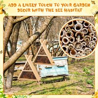 Maison d'abeille maçon en bois sur mesure Bug Hotel Insect Hotel - Backyard Insect House, Bumble Bee House