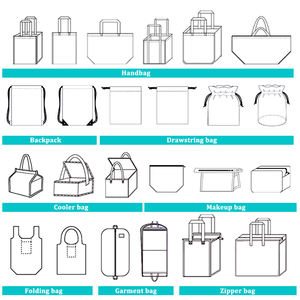 Mochila deportiva con cordón de poliéster personalizada con estampado - Product Image 6