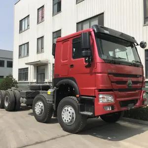 HOWO 7 sinotruk dump truck chassis 20m3 6x4 371hp 10wheels for 40-50t front lifting