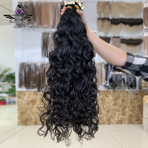 Tự nhiên Brazil Remy tóc con người đầy đủ kết thúc đôi vẽ chất lượng vĩnh viễn Miến Điện sâu xoăn tóc băng Ins - Product Image 3