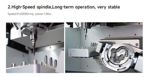 Fresadora de Precisión Yucera YRC-8S para Aplicaciones Dentales con Capacidad de Mecanizado Simultáneo de 5 Ejes - Product Image 3