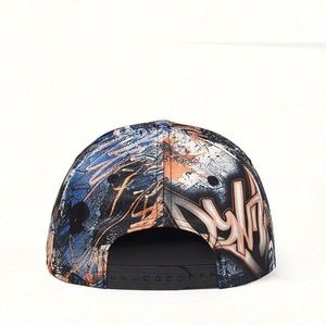 Gorra Snapback con Estampado Digital Completo del Fabricante OEM, Gorra de Béisbol con Graffiti Hawaiano para Hombre - Product Image 6
