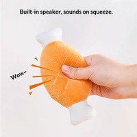 Jouets pour chiens en gros du fabricant : Jouet à mâcher durable en peluche en forme de jambe de poulet avec son, pour le nettoyage des dents