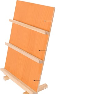 Cross-border wooden multi-tiered display and storage rack for postcards and greeting <b>cards</b>, tiered shelf for <b>playing</b> <b>cards</b> and - Product Image 5