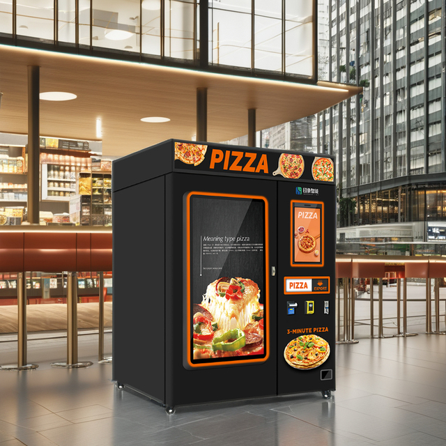 2024 New Steel Pizza Vending Machine Self Service Coin Operated ADA Compliant High Capacity Programmable