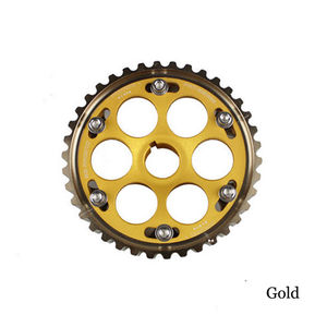 <span class=keywords><strong>Poulie</strong></span> d'<span class=keywords><strong>arbre</strong></span> à cames de roue de distribution réglable en aluminium de course pour moteur Honda Civic 1988-1995 CRX Del D Series - Product Image 4