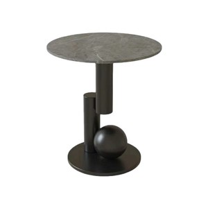 Stein-Couchtisch-<span class=keywords><strong>Set</strong></span> Moderner Minimalistischer Mobiler Beistelltisch für Wohnzimmer Luxuriöses Design Eck-Beistelltische - Product Image 6