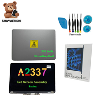 Layar LCD IPS Retina Laptop Baru A+ 13 Inci, Perakitan Lengkap Pengganti untuk Macbook Air A2337 A2338 A2681 A3113 Panel Layar