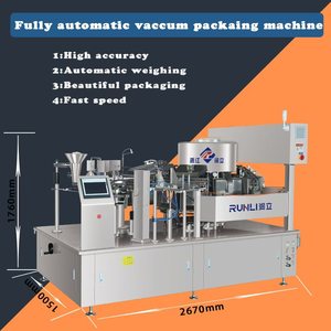 Vacuum Rotary Vacuum Packaging Machine for Individual Seafood Products Such As <strong>Dried</strong> <strong>Squid</strong> - Product Image 5